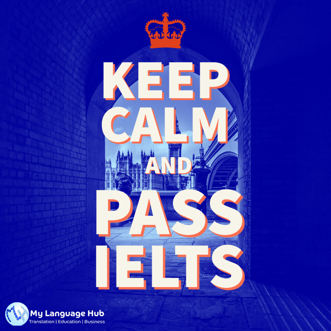 Kepp Calm and Pass IELTS