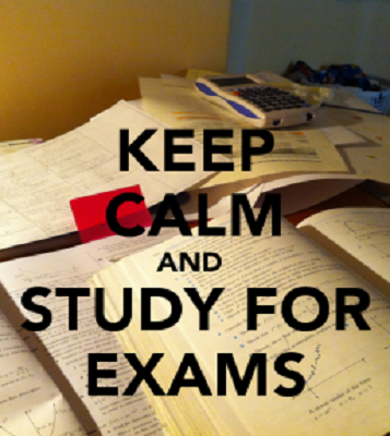 Keep Calm & Study for Exams